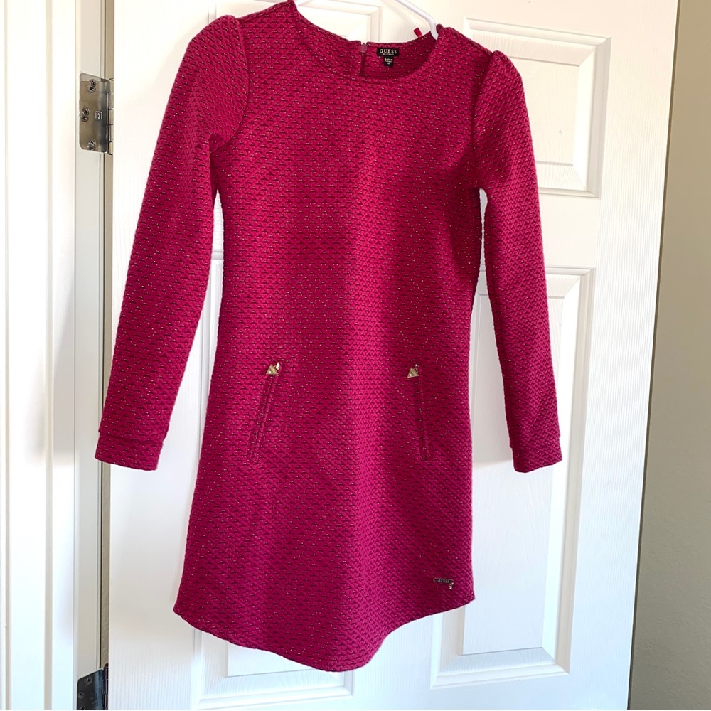 Hot Pink Girls Guess Dress size 12